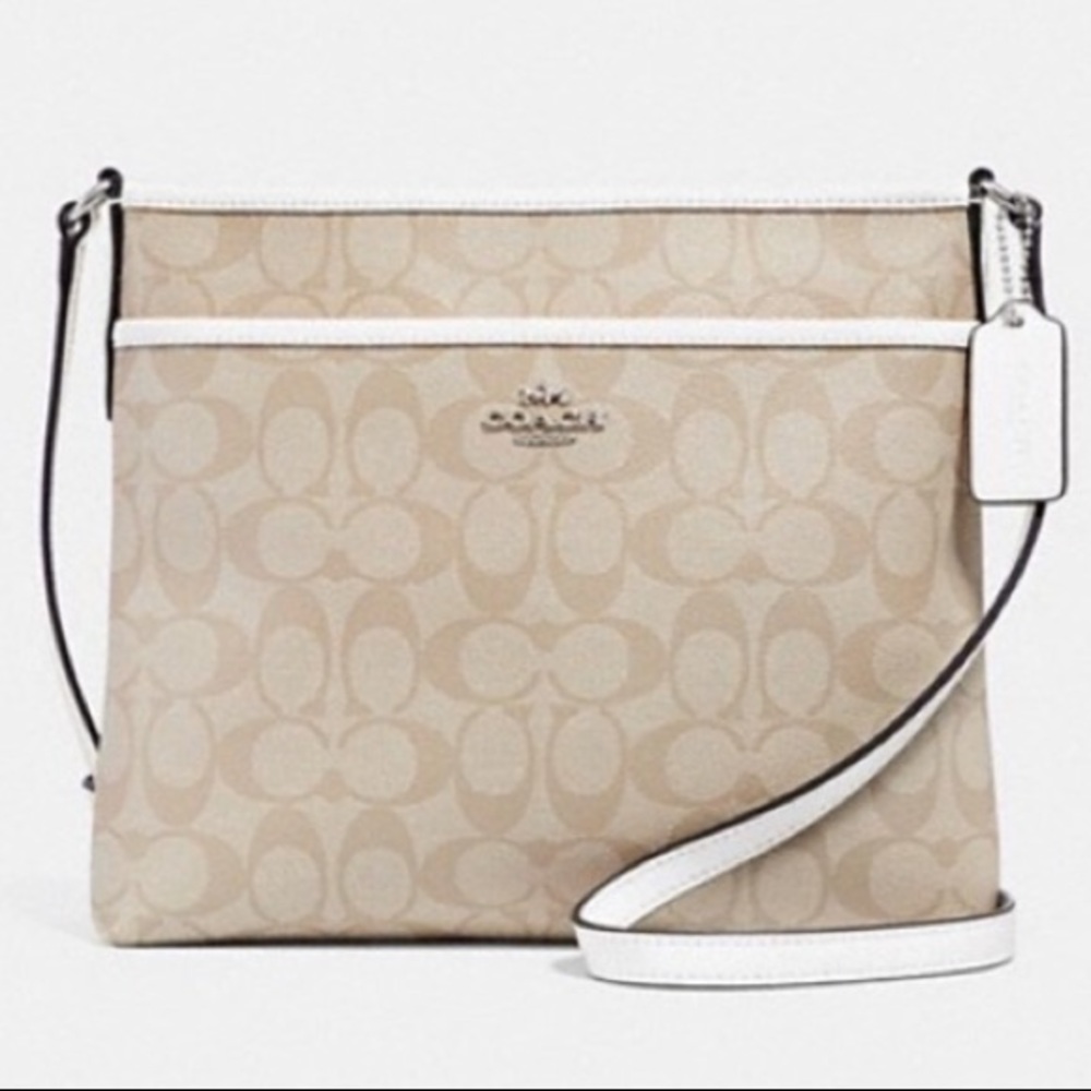 ❌SOLD COACH File Crossbody In Signature Jacquard - Picture 8 of 8
